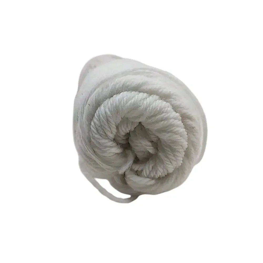 Discontinued Pamida Creslan 100% Acrylic 4 Ply Worsted Vtg Yarn White Lot 7642